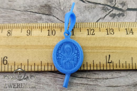Pendant - icon 1102206WR of injection wax (wholesale), фото