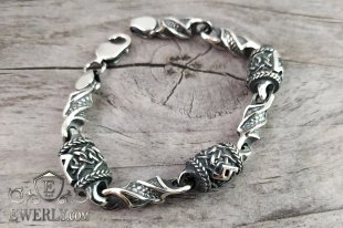 Author's exclusive bracelet of sterling silver 15, фото