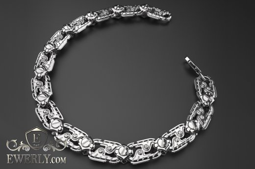 Author's bracelet of sterling silver 13, фото