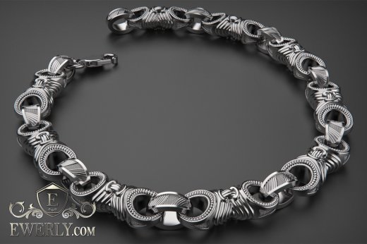 Author's bracelet of sterling silver 11, фото