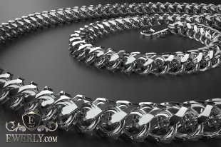 Author's chain of sterling silver 8, фото